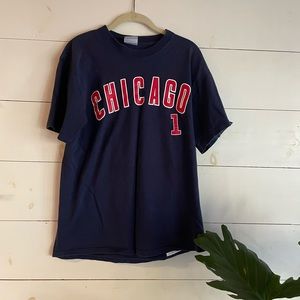 Chicago cubs MLB official Fukudome cotton shirt mens M